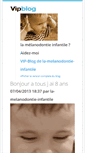 Mobile Screenshot of la-melanodontie-infantile.vip-blog.com