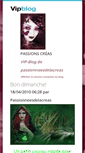 Mobile Screenshot of passionneesdelacreas.vip-blog.com