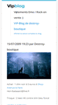 Mobile Screenshot of destroy-boutique.vip-blog.com