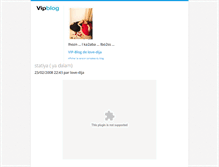 Tablet Screenshot of love-dija.vip-blog.com