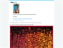 Tablet Screenshot of dreads-zone-by-miroko-blue.vip-blog.com