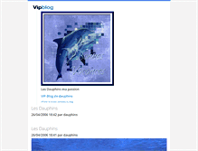 Tablet Screenshot of dauphins.vip-blog.com