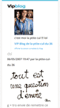 Mobile Screenshot of la-ptite-cul-du-36.vip-blog.com