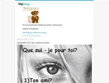 Tablet Screenshot of meilleures-amies.vip-blog.com