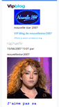 Mobile Screenshot of nouvellestar2007.vip-blog.com