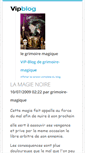 Mobile Screenshot of grimoire-magique.vip-blog.com