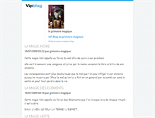 Tablet Screenshot of grimoire-magique.vip-blog.com
