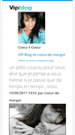 Mobile Screenshot of coeur-de-margot.vip-blog.com