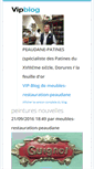 Mobile Screenshot of meubles-restauration-peaudane.vip-blog.com