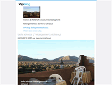 Tablet Screenshot of logementtafraout.vip-blog.com