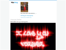 Tablet Screenshot of misst1guette.vip-blog.com