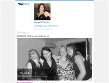 Tablet Screenshot of plus-belle-ma-vie.vip-blog.com