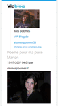 Mobile Screenshot of elomespoemes31.vip-blog.com