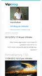 Mobile Screenshot of chihabe.vip-blog.com