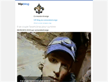 Tablet Screenshot of cemondeetrange.vip-blog.com
