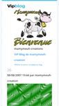 Mobile Screenshot of mamymeuh-creation.vip-blog.com